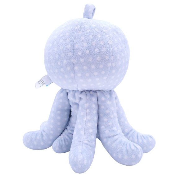Mr Sock T Pus Octopus Plush Lovey Rattle Crinkle‎ Toy Chimes Polka Dots NO SOCKS - Picture 5 of 6